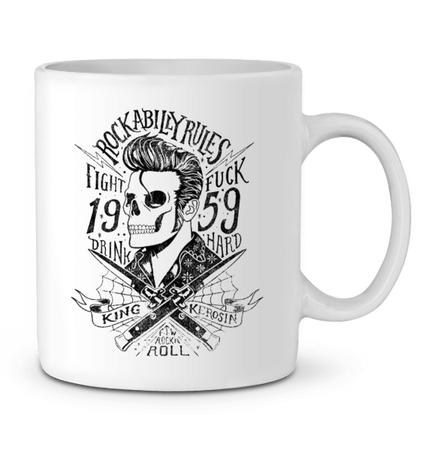 Mug en Céramique - Rockabilly rules