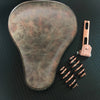 Selle solo Old School Leather (No.1) + kit ressorts