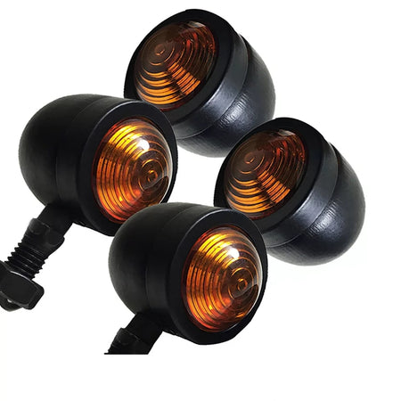 Clignotants Basic'Custom Noir x4