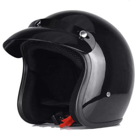 Casque jet Classic Ride NOIR BRILLANT