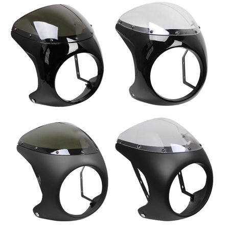 Kit universel de carénage de pare-brise  Harley Sportster Bobber Touring Honda