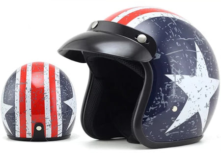 Casque jet Classic Ride AMERICA