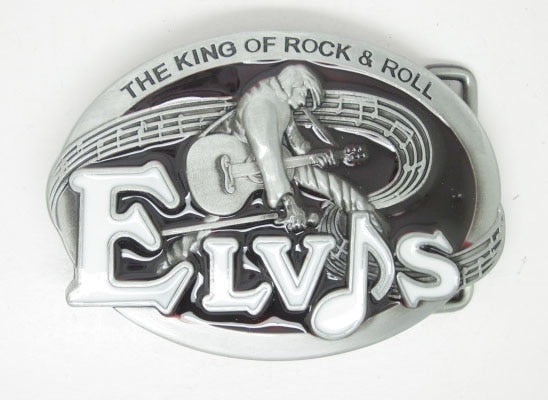 Boucle de ceinture Elvis The King Of Rock N Roll
