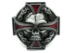 Boucle de ceinture Skull Iron Cross & Celtic Knot