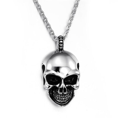 Pendentif skull Skeleton Inox