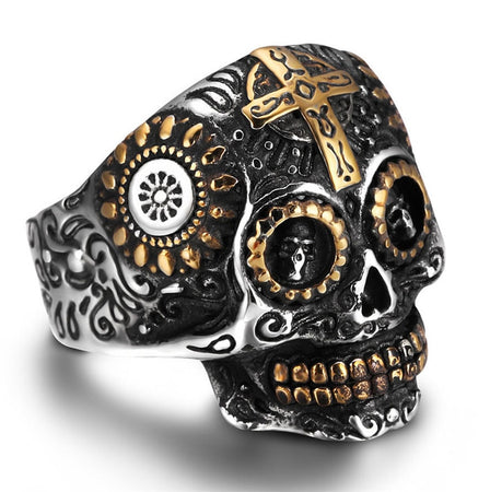 Bague Skull N Jewerly Cross